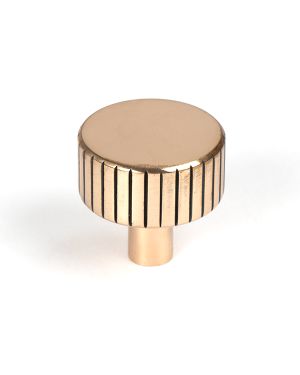 Polished Bronze Judd Cabinet Knob - 32mm (No rose)