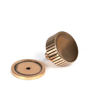 Polished Bronze Judd Cabinet Knob - 38mm (Plain)