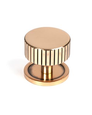 Polished Bronze Judd Cabinet Knob - 38mm (Plain)