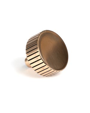 Polished Bronze Judd Cabinet Knob - 38mm (No rose)