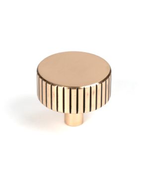 Polished Bronze Judd Cabinet Knob - 38mm (No rose)