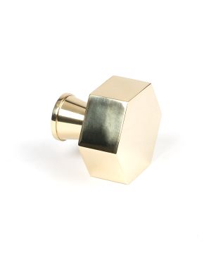 Polished Brass Kahlo Cabinet Knob - 38mm