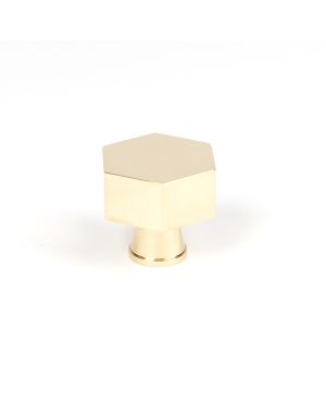 Polished Brass Kahlo Cabinet Knob - 38mm