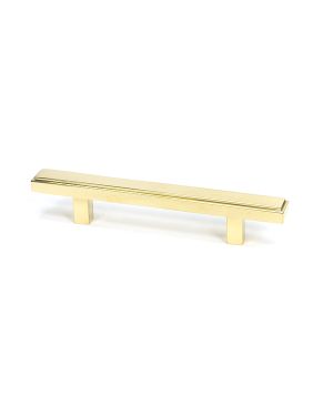 Polished Brass Scully Pull Handle - Small