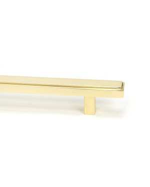 Polished Brass Scully Pull Handle - Large