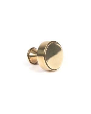 Aged Brass Scully Cabinet Knob - 25mm