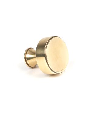 Aged Brass Scully Cabinet Knob - 32mm