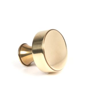 Aged Brass Scully Cabinet Knob - 38mm