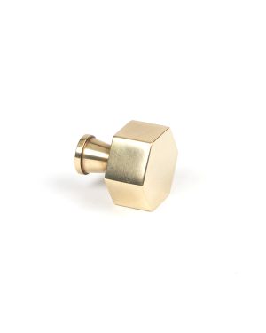 Aged Brass Kahlo Cabinet Knob - 25mm
