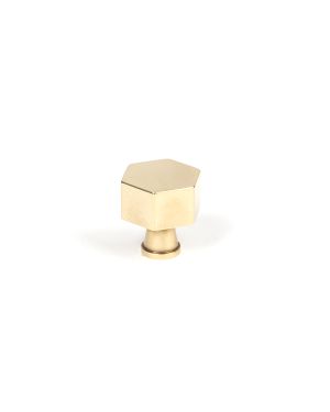 Aged Brass Kahlo Cabinet Knob - 25mm