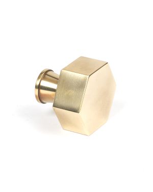 Aged Brass Kahlo Cabinet Knob - 38mm