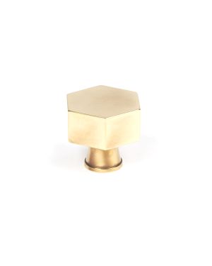 Aged Brass Kahlo Cabinet Knob - 38mm