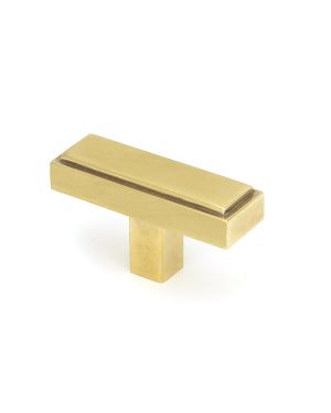 Aged Brass Scully T-Bar