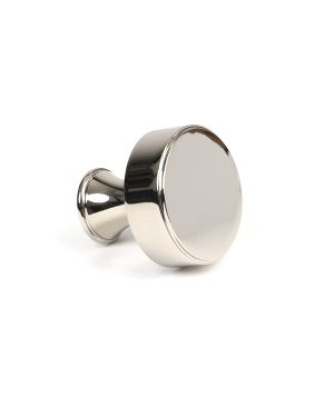 Polished Nickel Scully Cabinet Knob - 32mm