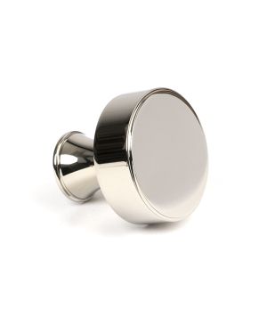 Polished Nickel Scully Cabinet Knob - 38mm