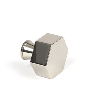 Polished Nickel Kahlo Cabinet Knob - 38mm
