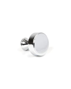 Polished Chrome Scully Cabinet Knob - 25mm