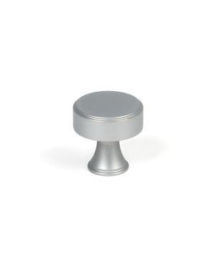 Satin Chrome Scully Cabinet Knob - 25mm