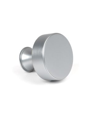 Satin Chrome Scully Cabinet Knob - 38mm