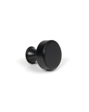 Matt Black Scully Cabinet Knob - 25mm