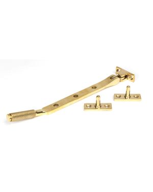 Polished Brass 8" Brompton Stay