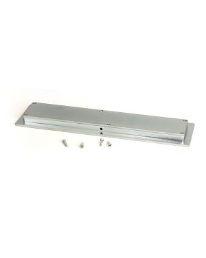 Satin Chrome 250mm Plain Rectangular Pull