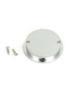 Satin Chrome 60mm Art Deco Round Pull
