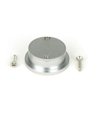 Satin Chrome 34mm Round Finger Edge Pull