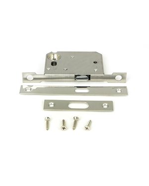 Polished Chrome 50mm Sliding Door Lock