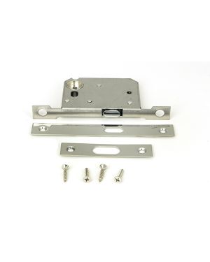 Polished Nickel 50mm Sliding Door Lock