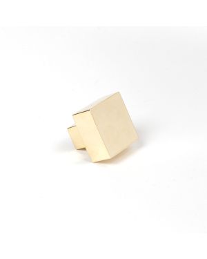 Polished Brass Albers Cabinet Knob - 25mm