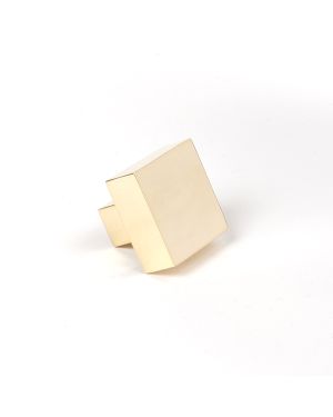 Polished Brass Albers Cabinet Knob - 30mm