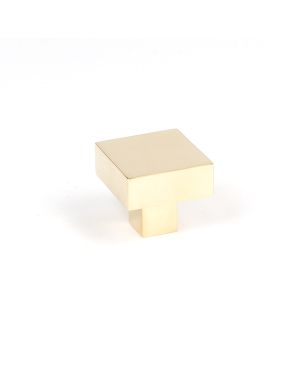 Polished Brass Albers Cabinet Knob - 30mm