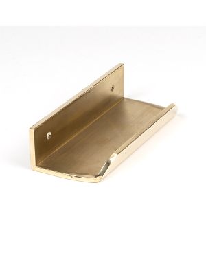Polished Brass 100mm Moore Edge Pull