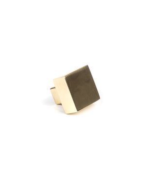 Aged Brass Albers Cabinet Knob - 25mm