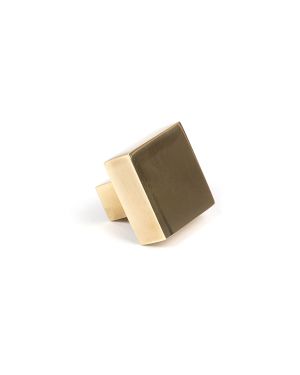 Aged Brass Albers Cabinet Knob - 30mm