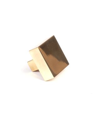 Aged Brass Albers Cabinet Knob - 35mm