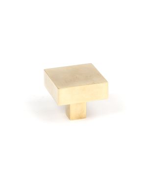 Aged Brass Albers Cabinet Knob - 35mm
