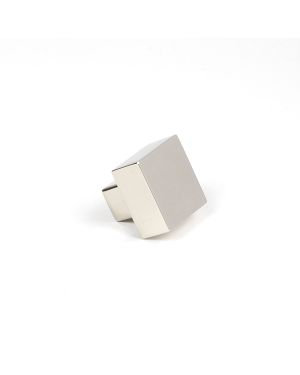 Polished Nickel Albers Cabinet Knob - 25mm