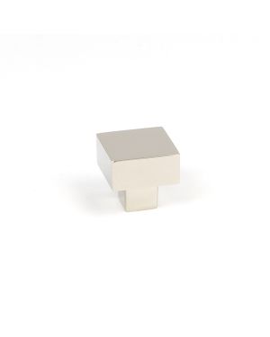 Polished Nickel Albers Cabinet Knob - 25mm