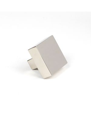 Polished Nickel Albers Cabinet Knob - 35mm