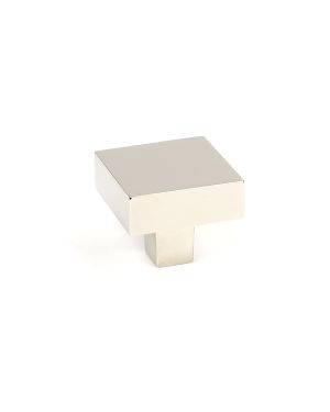 Polished Nickel Albers Cabinet Knob - 35mm