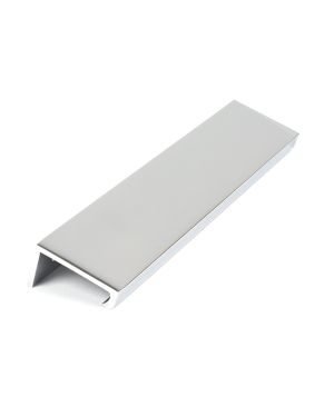 Polished Chrome 200mm Plain Edge Pull