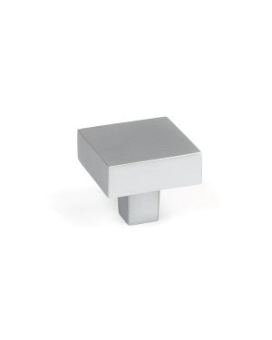 Satin Chrome Albers Cabinet Knob - 35mm