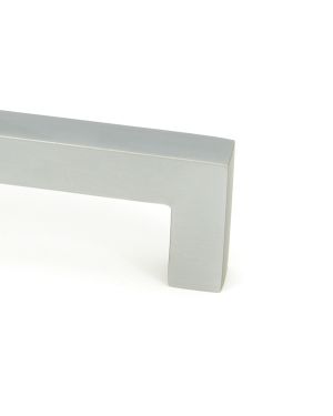Satin Chrome Albers Pull Handle - Small