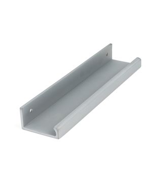 Satin Chrome 200mm Plain Edge Pull