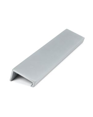 Satin Chrome 200mm Plain Edge Pull
