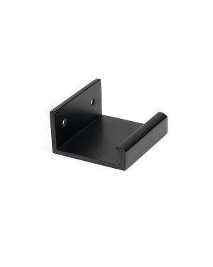 Matt Black 50mm Plain Edge Pull