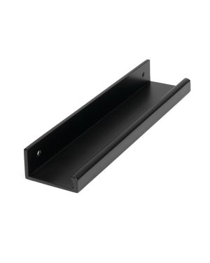 Matt Black 200mm Plain Edge Pull