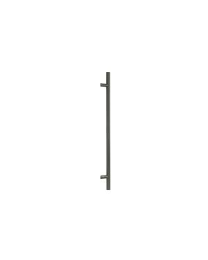 Matt Black (316) 0.9m Offset T Bar Handle Secret Fix 32mm Ø